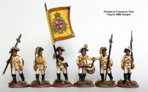 Figures from Perry Miniatures, Flags GMB Designs